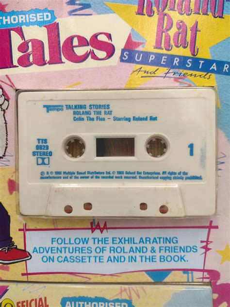 Roland Rat Superstar rare Vintage Cassette and Book Set - Etsy