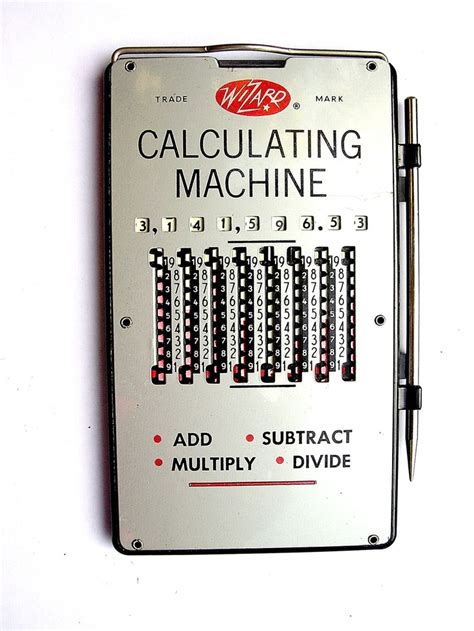 Mechanical Calculators Old school | Mechanical calculator, Old computers, Slide rule