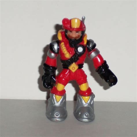 Fisher-Price Rescue Heroes Billy Blazes Mini Figure Loose Used