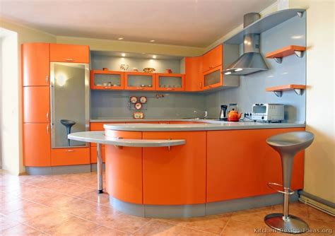 Red Orange Kitchen Cabinets - Etexlasto Kitchen Ideas