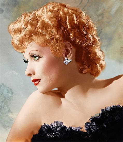 Lucille Ball, love this color photo of her. | i love lucy | Pinterest | To be, Beautiful and Colors