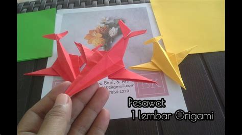 Membuat Boneka Dari Kertas Origami