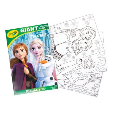 Crayola Frozen 2 Giant Coloring Pages, 1 ct - Fry’s Food Stores