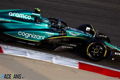 Fernando Alonso, Aston Martin, Bahrain International Circuit, 2023 pre-season test · RaceFans