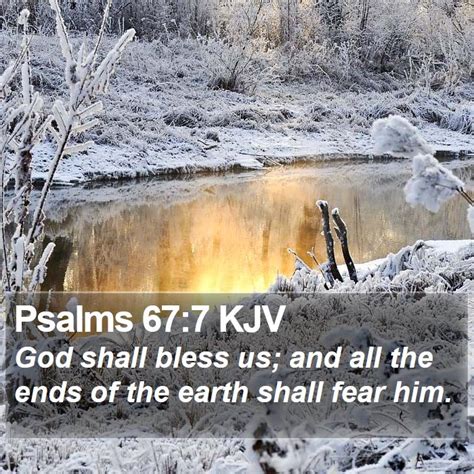 Psalms 67 Scripture Images - Psalms Chapter 67 KJV Bible Verse Pictures