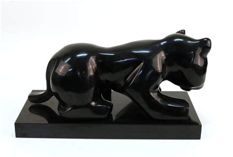 Large Cat Sculpture at 1stDibs