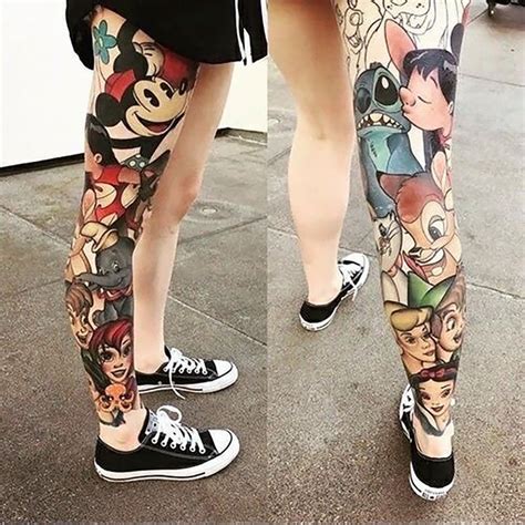 20 Disney Tattoo Ideas for Women and Men - Mom's Got the Stuff