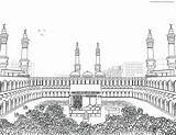 Coloring Pages Of The Kaba In Mecca sketch template