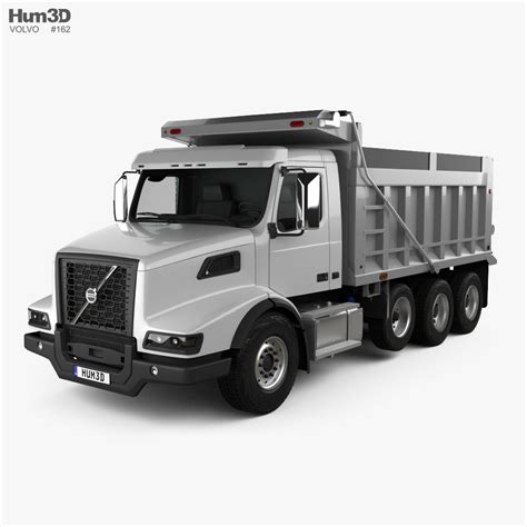 Volvo VHD Dump Truck 4-axle 2022 3D model - Vehicles on Hum3D