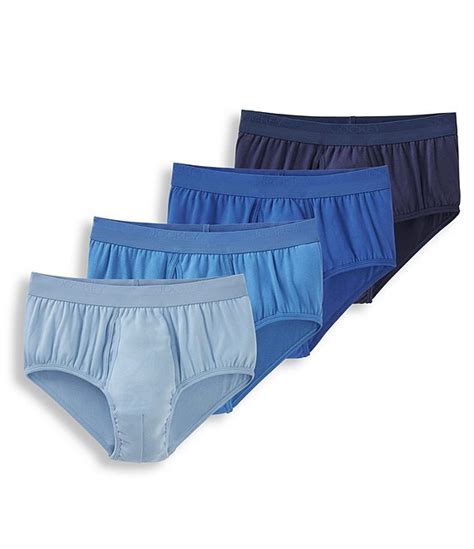 Jockey Signature Pima Cotton Full-Rise Briefs 4-Pack | Dillard's