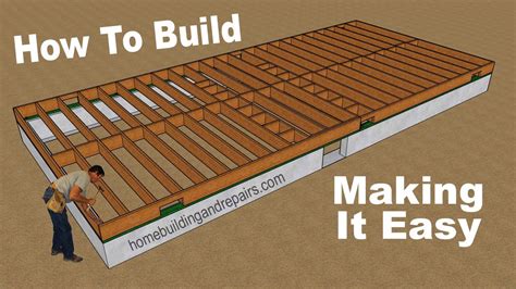 How To Frame A Floor On Concrete Slab | Webframes.org