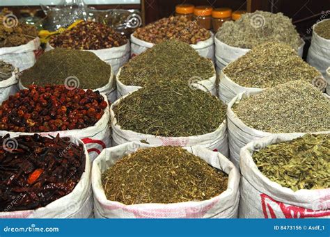 Exotic spices stock photo. Image of east, bags, arab, dried - 8473156