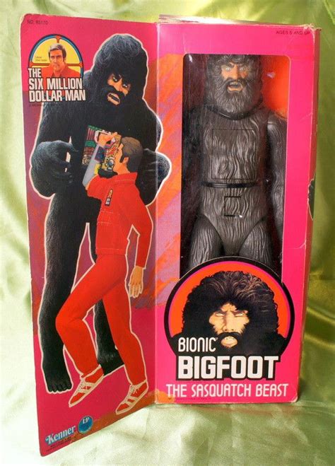 Six Million Dollar Man Bigfoot action figure. | Retro toys, Vintage toys, Childhood toys