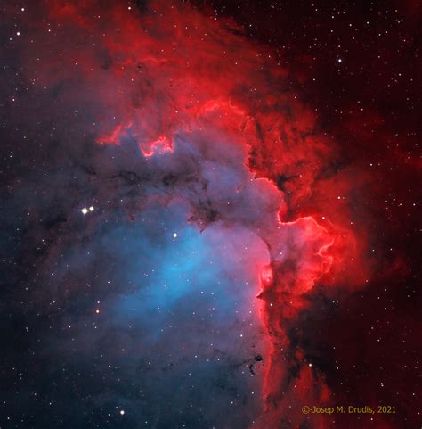 NGC 7380. The Wizard Nebula – Astrodrudis