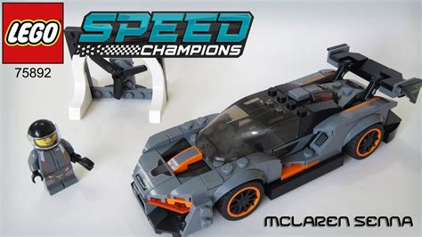 LEGO SPEED CHAMPIONS - MCLAREN SENNA Car - Set 75892 - Speed Build ...