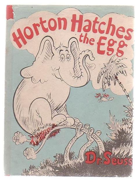 Horton Hatches The Egg by Dr. Seuss: Good Hardcover (1942) First ...