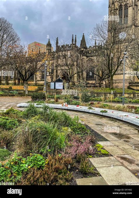 Manchester arena bombing memorial Stock Photo - Alamy