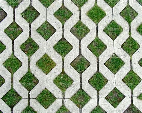 Grass Paver Block Texture - IMAGESEE