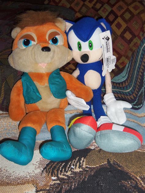 Sonic and Sally Plush on the 20th B-DAY of SatAM by bvw1979 on DeviantArt