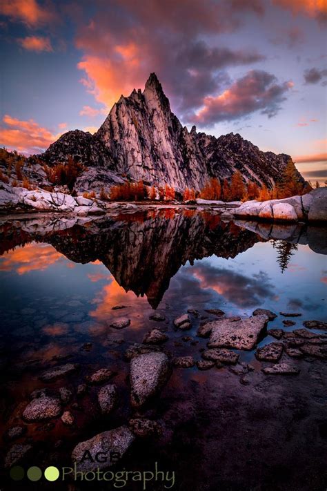 Prusik Peak Enchanted - This in awesome reflection of Prusik Peak in ...