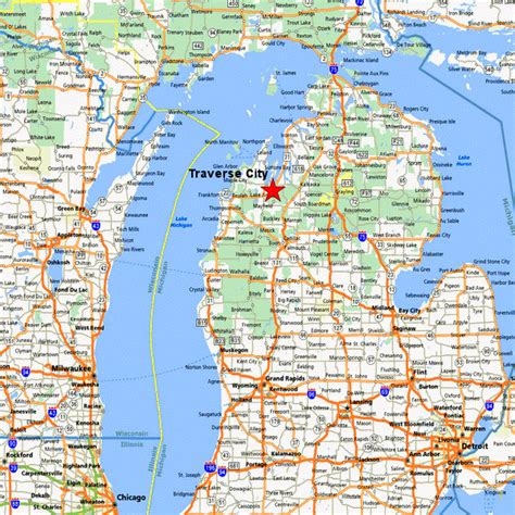 Best Photos of Map Of Michigan Cities And Towns - Michigan Map with ...