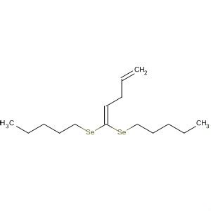 194606-75-2|C15H28Se2 1,4-Pentadiene, 1,1-bis(pentylseleno)- Molecular Structure, Formula,