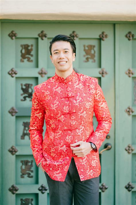 male chinese wedding outfit - Emilee Frankhouser