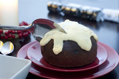 Christmas pudding with brandy sauce-8217 | Stockarch Free Stock Photo Archive