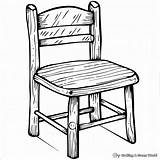 Chair Coloring Pages  Free & Printable sketch template