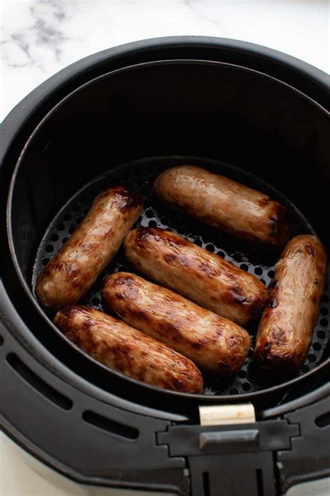 The BEST Air Fryer Sausage! - Hint of Healthy