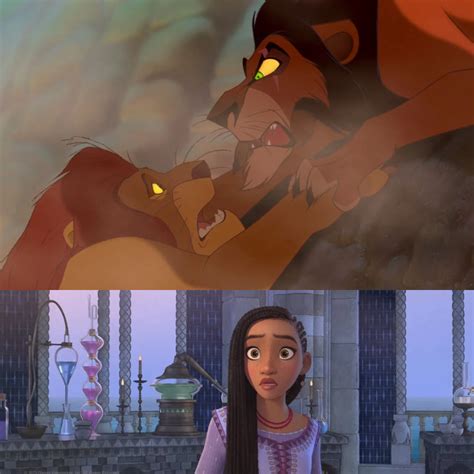 Asha Can't Believe Scar Kill Mufasa by jakeysamra on DeviantArt