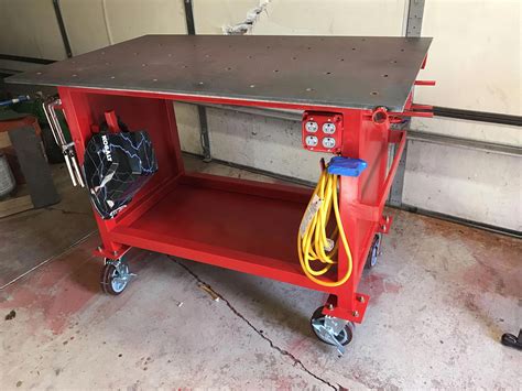 small welding table ideas #Weldingtable | Welding table, Welding table diy, Welding projects