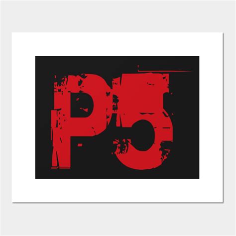 P5 - Game - Posters and Art Prints | TeePublic