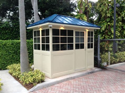 Custom Guard Booth - Guard Booth, Security Booth, Prefab Portable Guard Booth