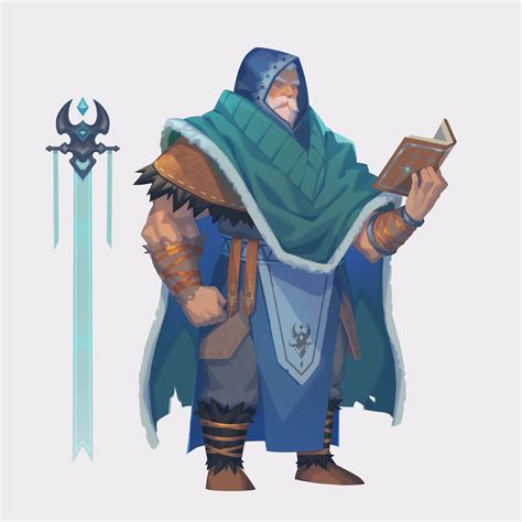 ArtStation - wizard character design