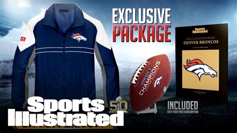 SUPER BOWL 50 Broncos Championship Package | Sports Illustrated - YouTube