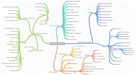 LeadingAnswers: Leadership and Agile Project Management Blog: Mind Map Test