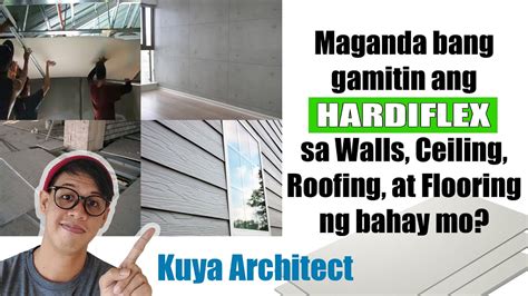 HARDIFLEX MAGANDA BA ITONG GAMITIN SA WALLS , CEILING , FLOORING NG BAHAY ? FIBER CEMENT BOARD ...