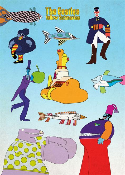 The Beatles Yellow Submarine Characters