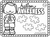 Autism Awareness coloring Pages By The Teacher Blog Educational Supplies sketch template