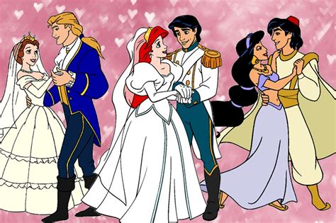 Disney Princess Couples 2 - Disney Princess Fan Art (25246918) - Fanpop