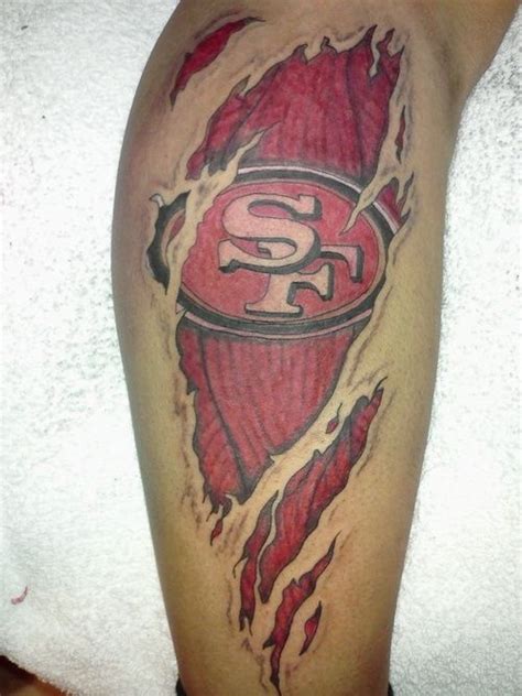 84 best images about 49er tattoos on Pinterest | Fan tattoo, Bay area ...