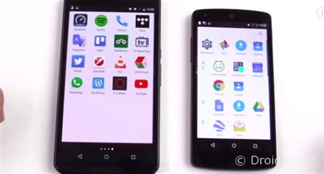 Android 6.0 vs Android 5.0 Lollipop : les différences en vidéo – DroidSoft