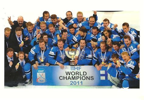 My Favorite Views: Finland World Champion Hockey Team in 2011