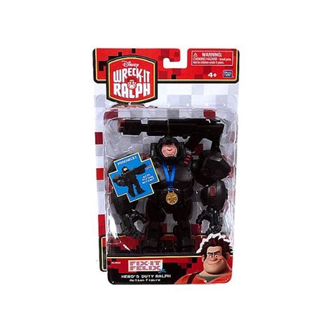 WRECK-IT RALPH DELUXE ACTION FIGURE HERO'S DUTY RALPH