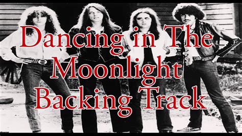 Dancing in The Moonlight Backing Track - YouTube