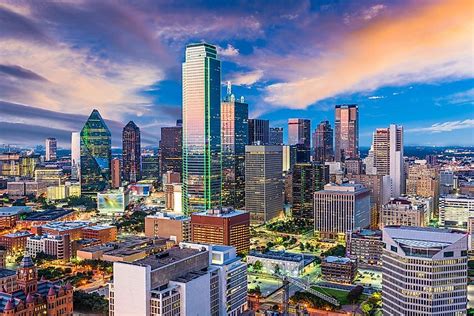 10 Largest Cities In Texas - WorldAtlas