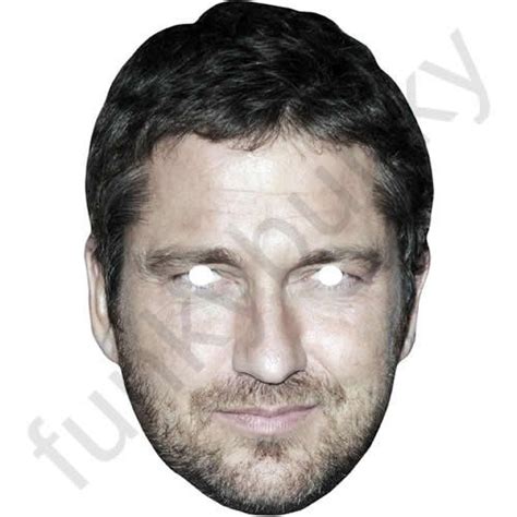 Gerard Butler Mask - Personalised and Celebrity Masks - Next Day Delivery