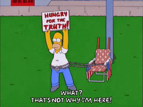 Strike GIF - Strike Protest Simpsons - Discover & Share GIFs