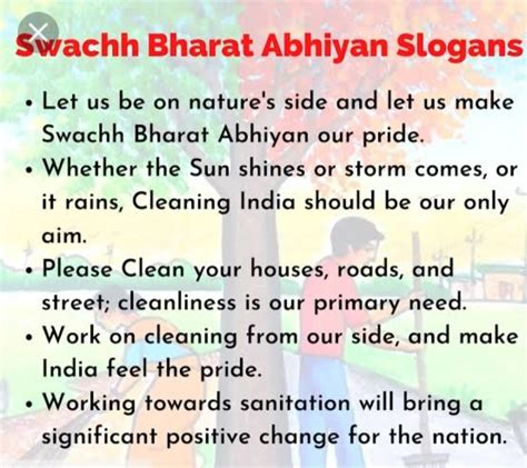 Swachh Bharat Abhiyan Slogans – India NCC